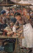 Camile Pissarro the butcher woman china oil painting artist